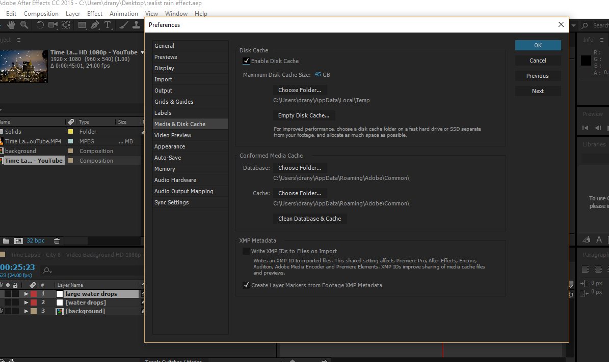 How to Fix "Cached Preview needs 2 or more frames to playback" Error in