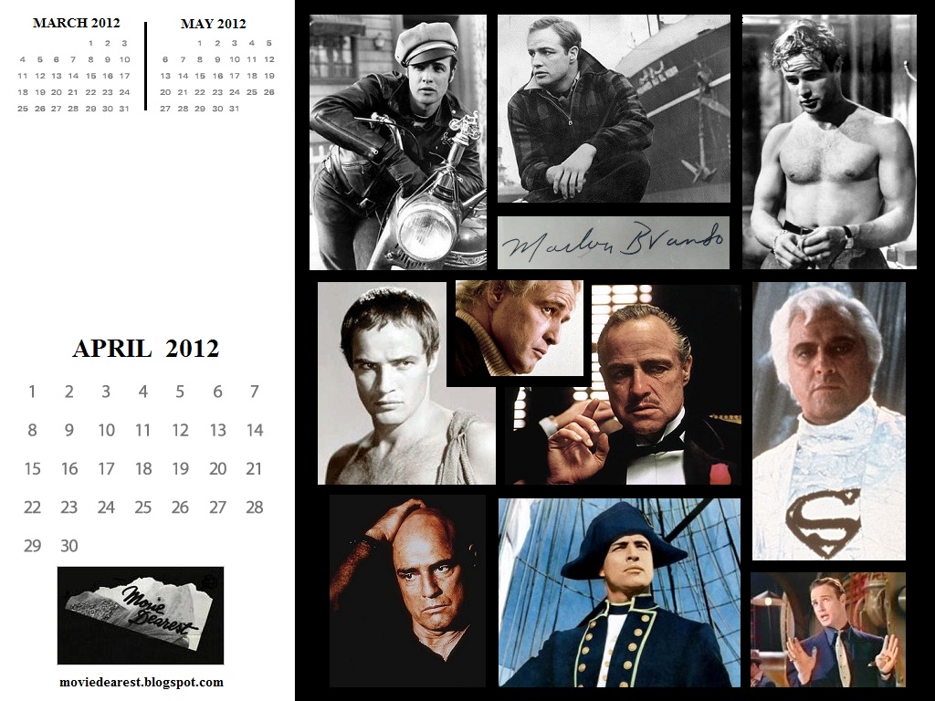 Movie Dearest Monthly Wallpaper April 2012 Marlon Brando Images, Photos, Reviews