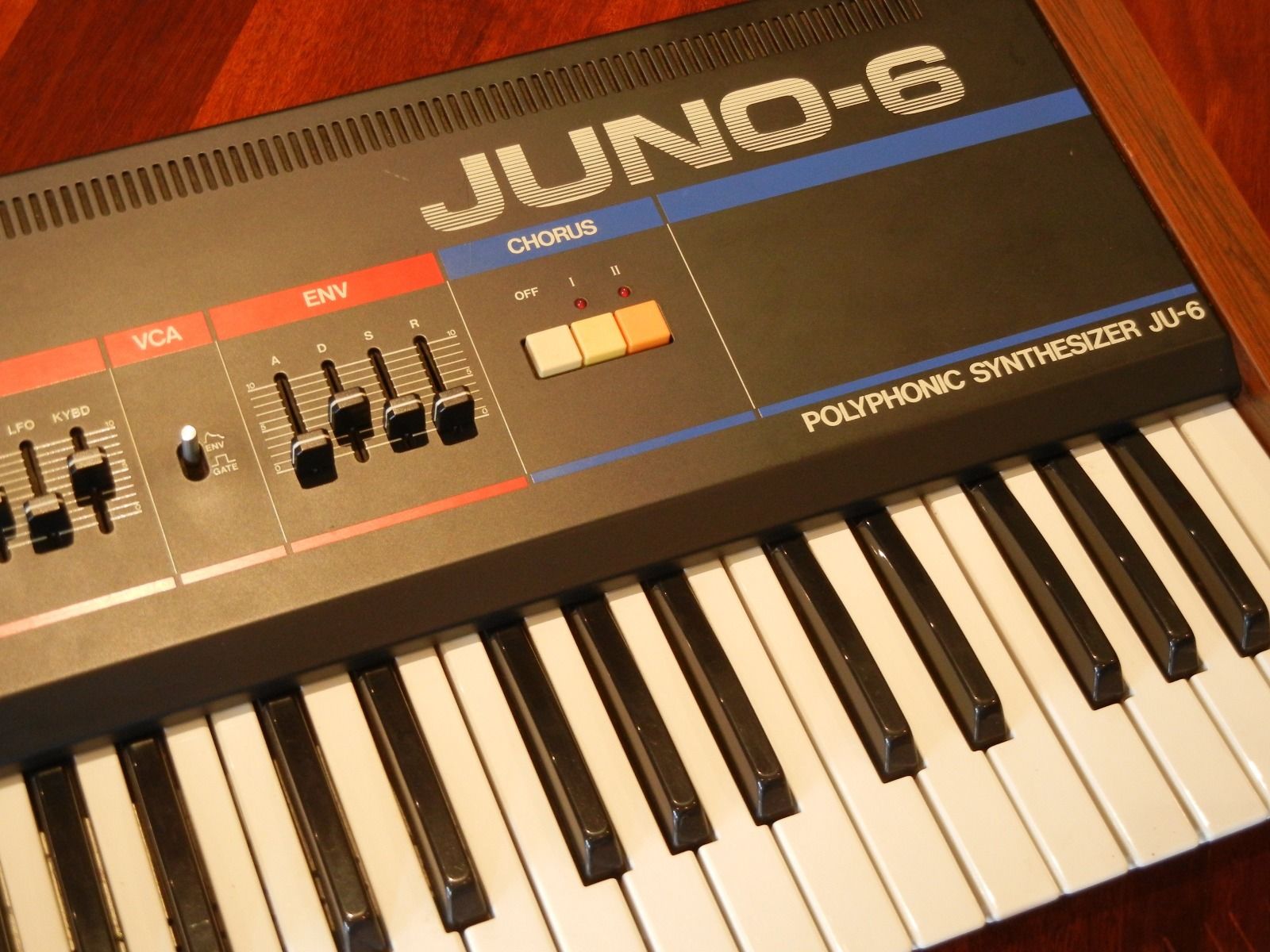 MATRIXSYNTH ROLAND JUNO 6 Polyphonic Vintage Analog Synthesizer SN 171648