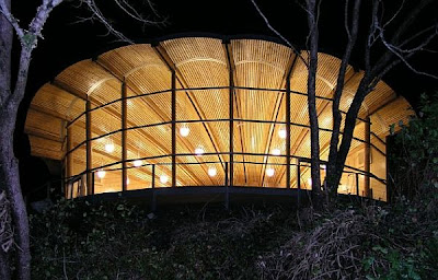 Increíble arquitectura con bamboo