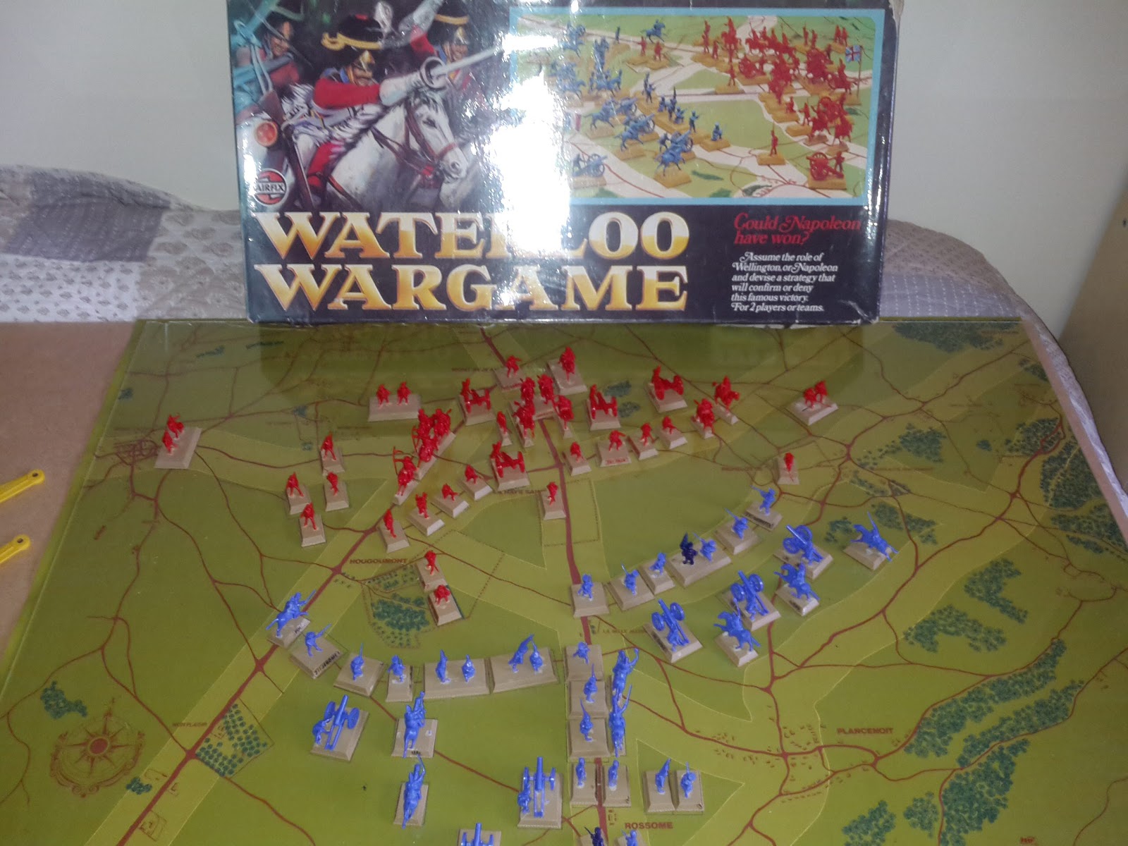 Brian's Wargaming Blog My Collection Waterloo Wargame (1975)