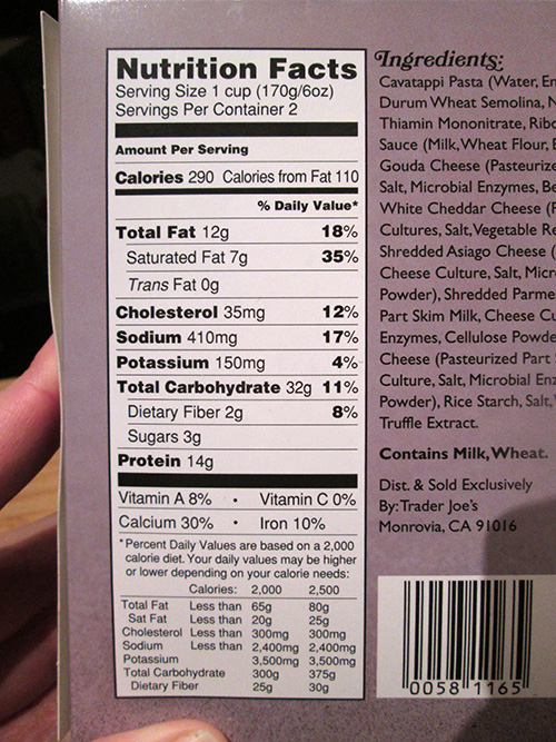 Trader Joe's Is The Best Truffle Mac & Cheese