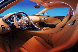 2016 Super Car : Bugatti Chiron Bugatti Chiron 2016 Super Car Cabin Interior 1