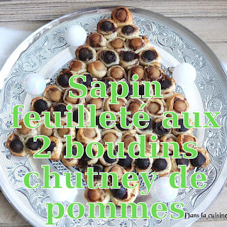 http://danslacuisinedhilary.blogspot.fr/2016/12/sapin-feuillete-mini-boudins-chutney-pomme.html