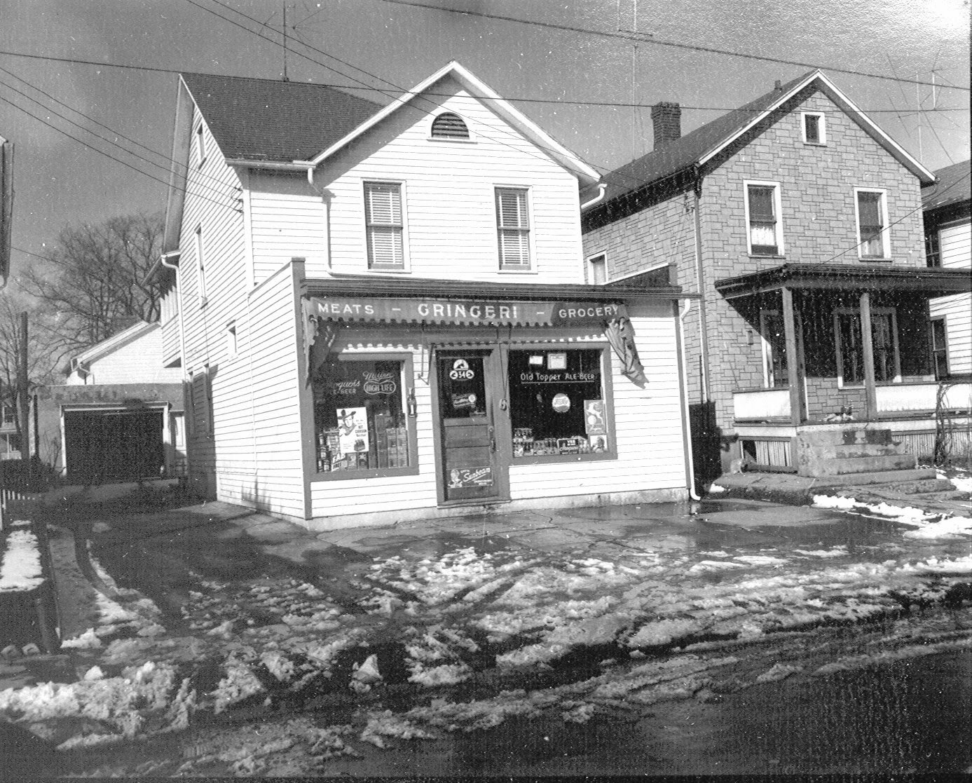 Geneva Historical Society Grocery Shopping in Geneva 1957