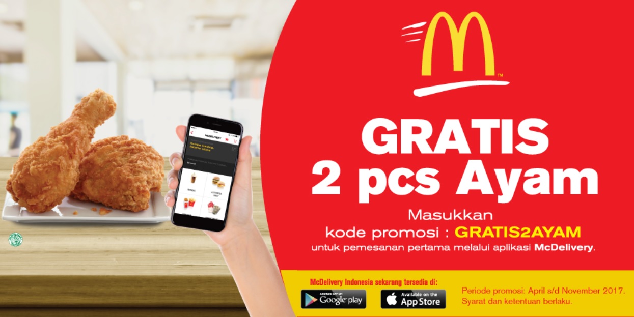Promo Gratis 2 Ayam Dari Mcdonald - Dibacaonline