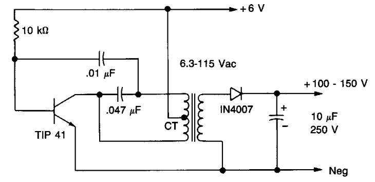 High voltage Power supply Circuit Diagram ~ Electro Circuit diaggram