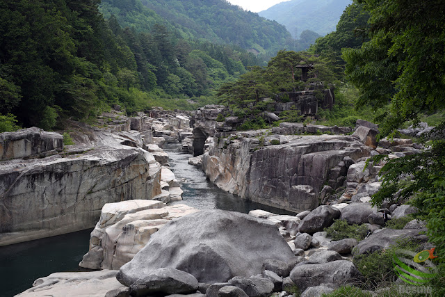 上松町 寝覚の床