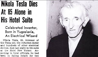 Nikola Tesla Penemu Listrik AC yang tidak banyak orang tahu