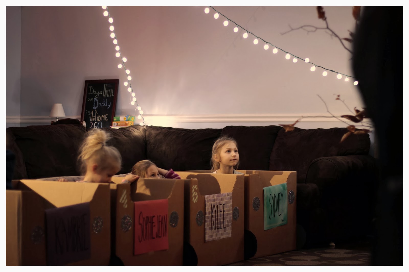 the Britt Diaries Create it Indoor DriveIn Movie Night