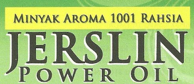 Rahsia anggun dan sihat: JERSLIN POWER OIL 1001 RAHSIA