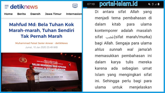 Hati-hati Pak Mahfud Bicara... Tuhan Tak Pernah Marah? Hati-hati Pak Mahfud Bicara... Tuhan Tak Pernah Marah?
