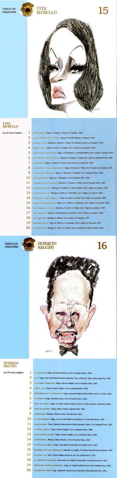 Tangos de Colección - CD 11 a 20 / Intérp. Varios
