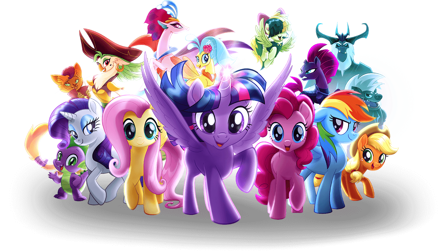 Pony Ville on-line: Personagens