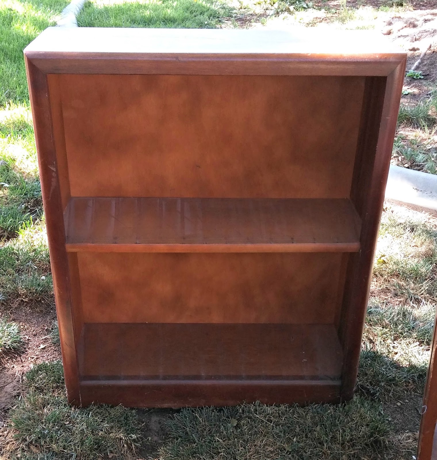 Ice Cream Colored Bookcase Makeovers Little Vintage Cottage