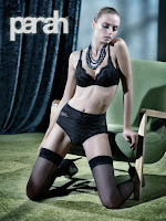 Nastya Kunskaya hot model for Parah sexy lingerie photo shoot