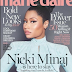 Nicki Minaj kwenye cover la Marie Claire magazine-karibu tuone hii fashion aliyo vaaa.