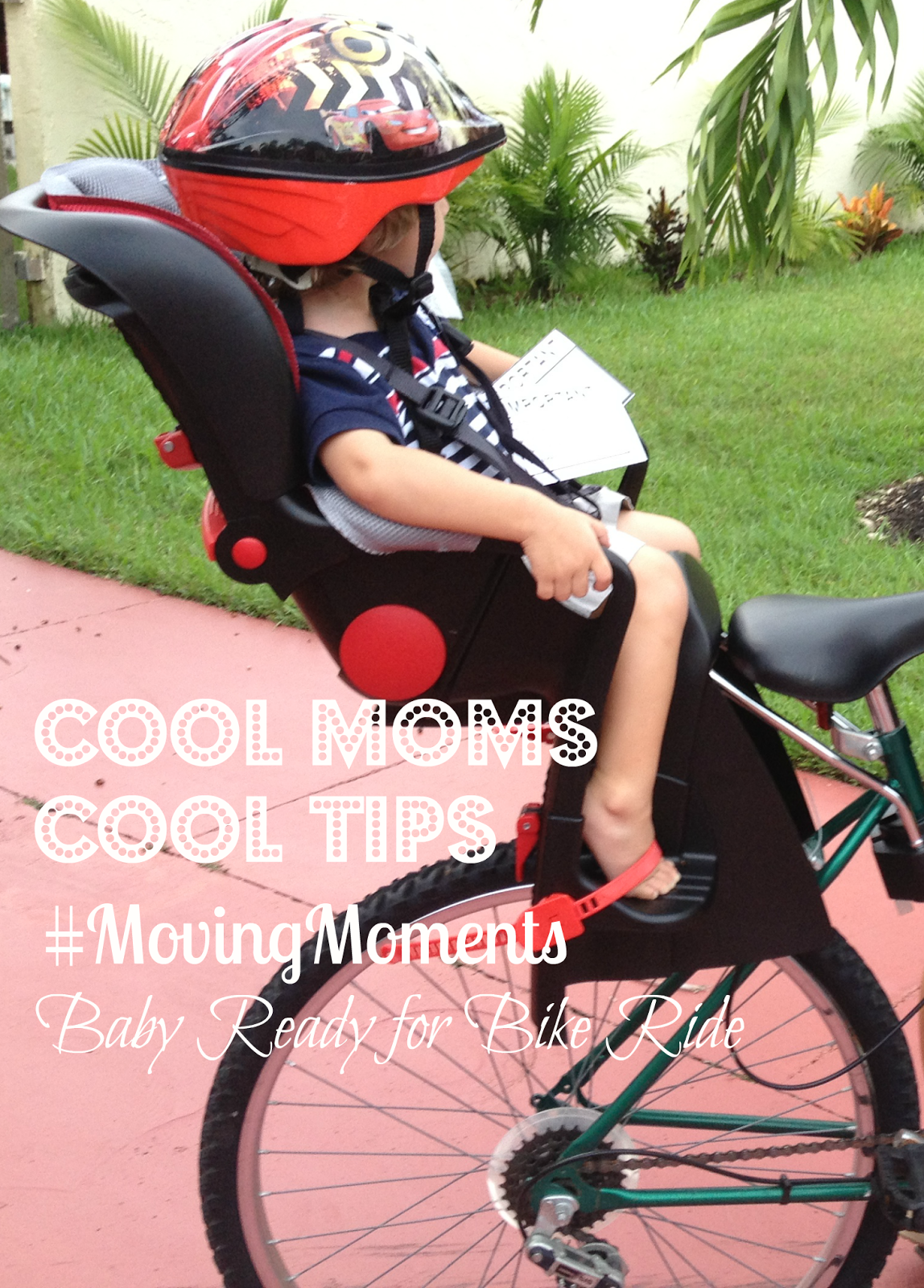 cool moms cool tips #movingmoments bike ride