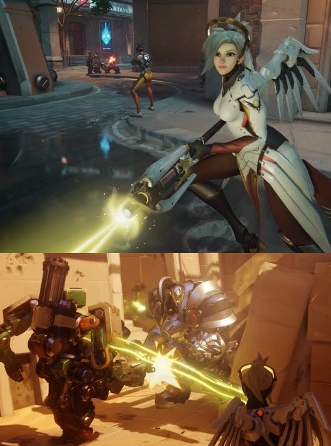 Overwatch é um jogo de tiro com a pitadinha mágica da Blizzard Overwatch é um jogo de tiro com a pitadinha mágica da Blizzard