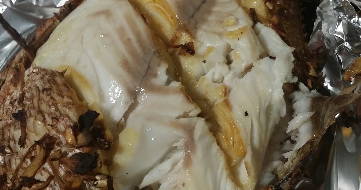 Grill Red Snapper Chinese Style