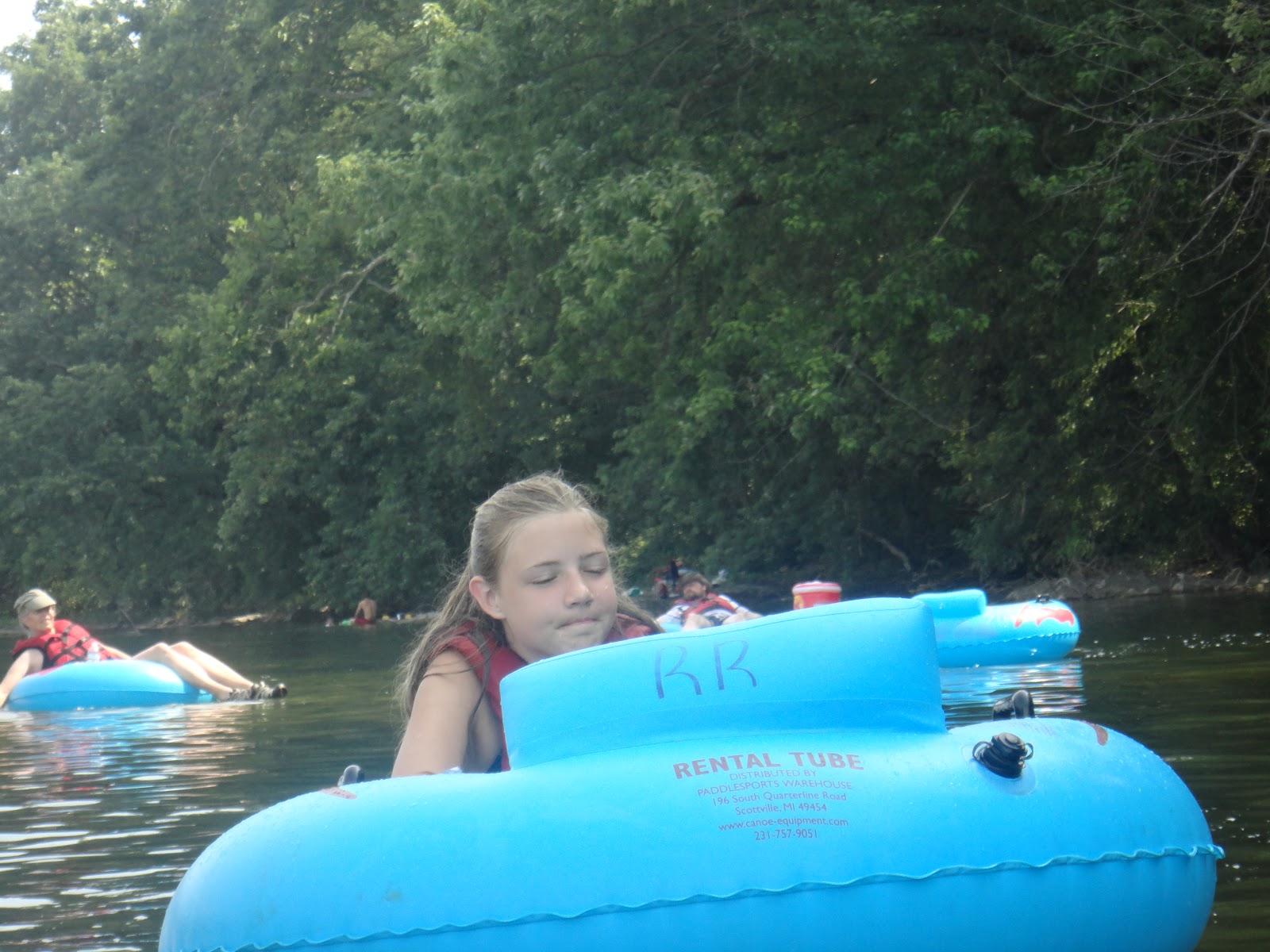 Russman's spot Tubing down the Shenandoah River in West Virginia