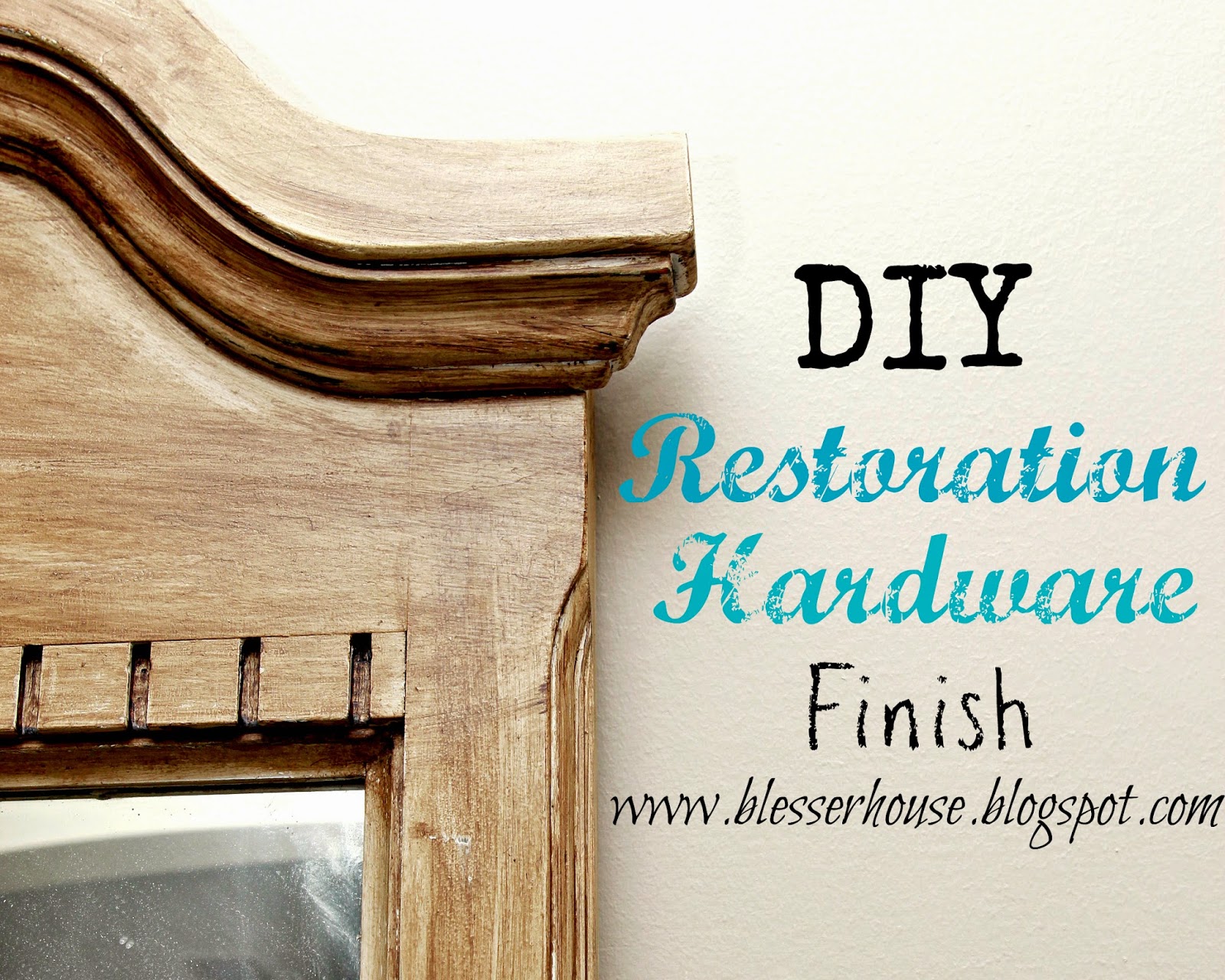 Diy Restoration Hardware Finished Mirror Bless Er House