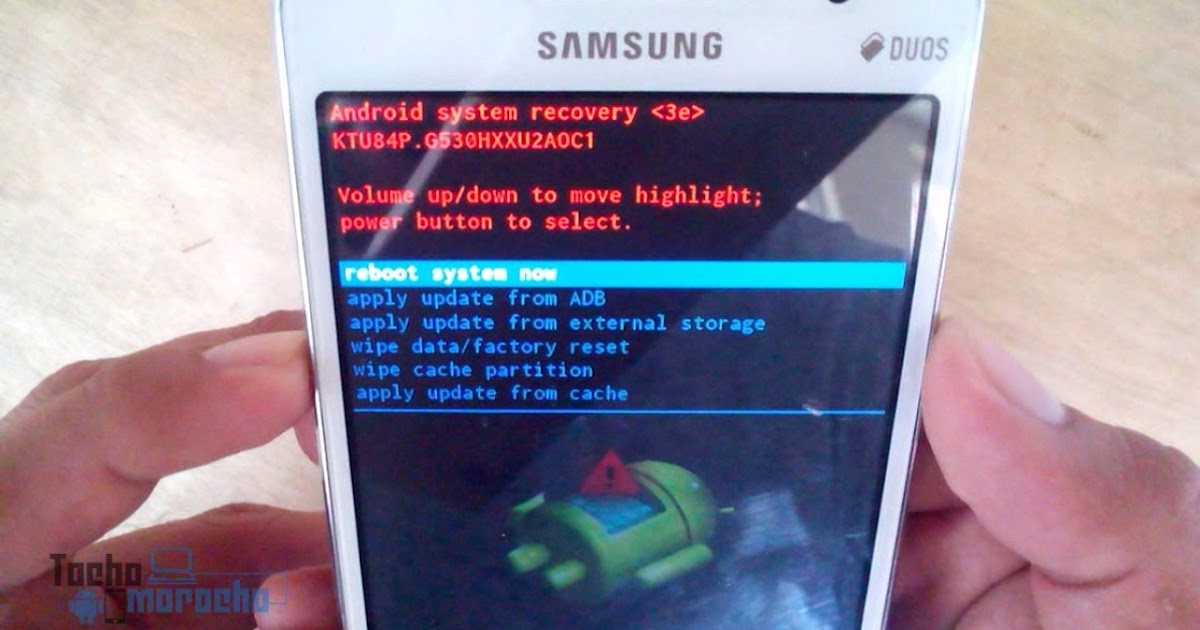 Hard reset Samsung Galaxy Grand Prime 【TochoMorocho】