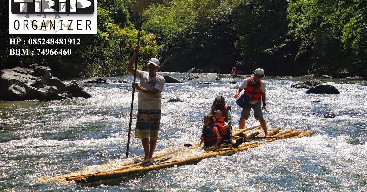 Paket Wisata Bamboo Rafting Loksado Desa Loklahung dan