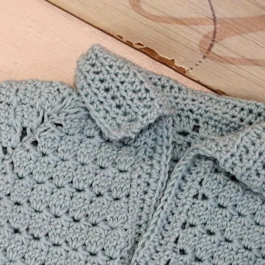 jersey bebe ganchillo punto estrella patrón