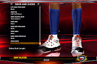 NBA 2K13 Melo's Calf Sleeve Style