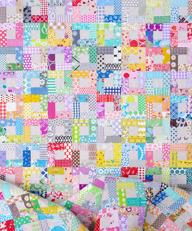 Red Pepper Quilts: Bright Hopes Quilt - Color My World