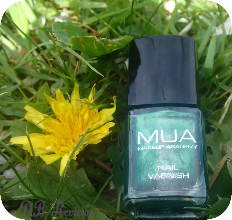 MUA Nail Varnish Shade 13 DB Reviews UK Lifestyle Blog