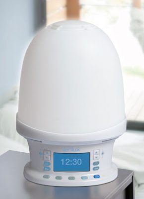 alarm clock using light as well as sound