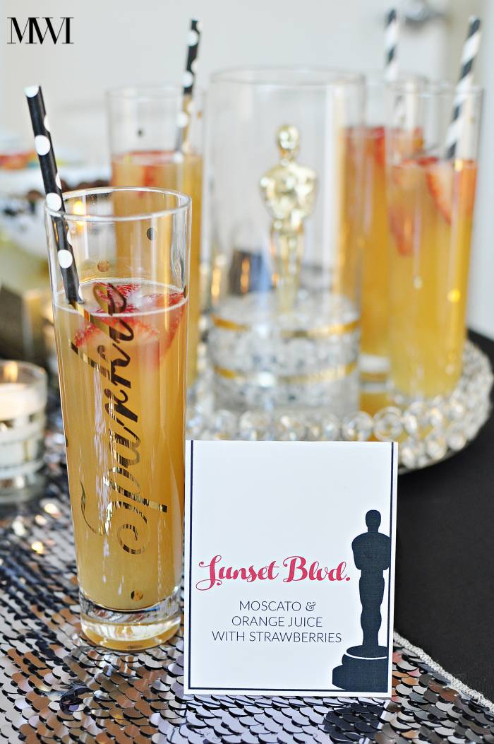 Oscars movie party cocktail