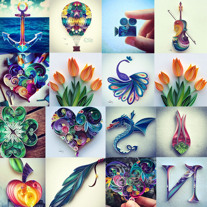 quilling kağıt telkari zor çalışmalar quilling kağıt telkari zor çalışmalar