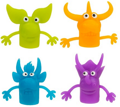 spritz finger puppets