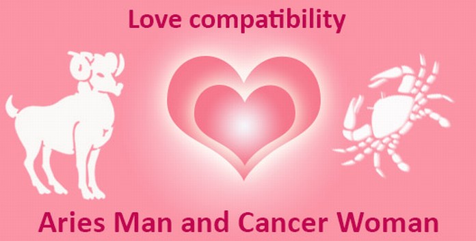 Aries man and cancer woman love compatibility.
