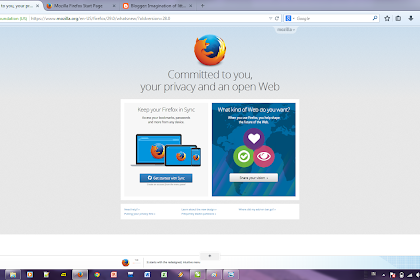 Tampilan Baru Mozilla Firefox Versi 2014