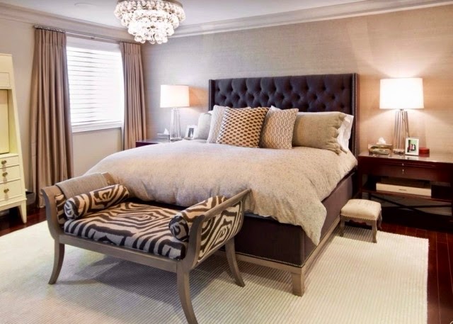 10 Dormitorios en marrón y beige - Ideas para decorar dormitorios