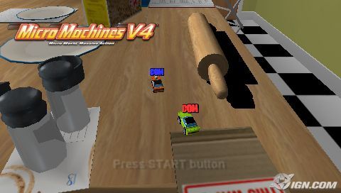 Micro Machines V4 ISO PPSSPP Download