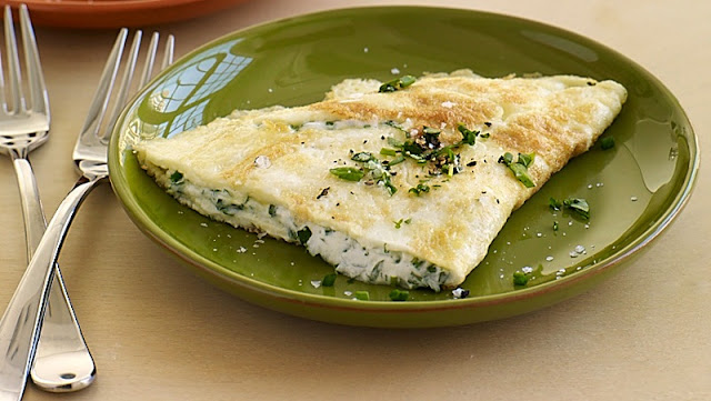 healthy breakfast low carb, greek frittata, omelet with goat cheese and herbs healthy breakfast low carb, greek frittata, omelet with goat cheese and herbs