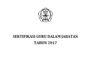 Pedoman penetapan peserta Sertifikasi tahun 2017