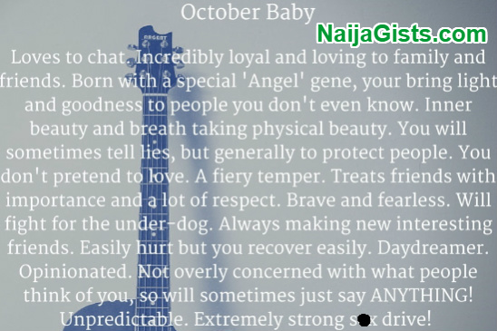 october born baby personality october born baby personality