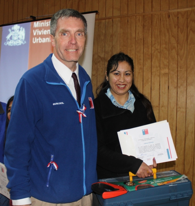 Vecinas 5to Centenario en Osorno se capacitan en gasfiteria PL Prensa