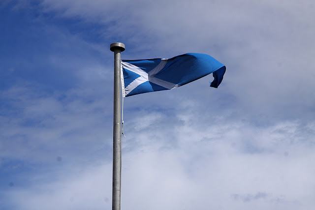 szkocka flaga, miejsce narodzin szkockiej flagi
