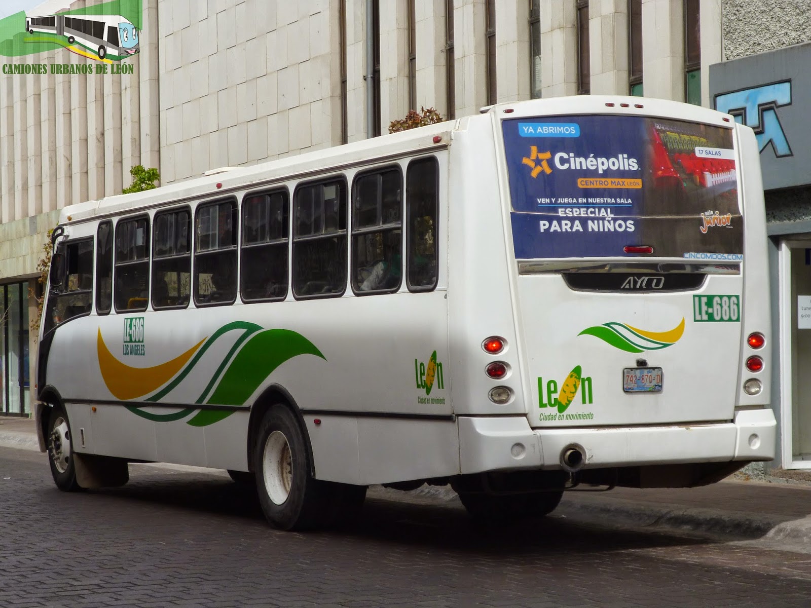Camiones Urbanos de León, Guanajuato.