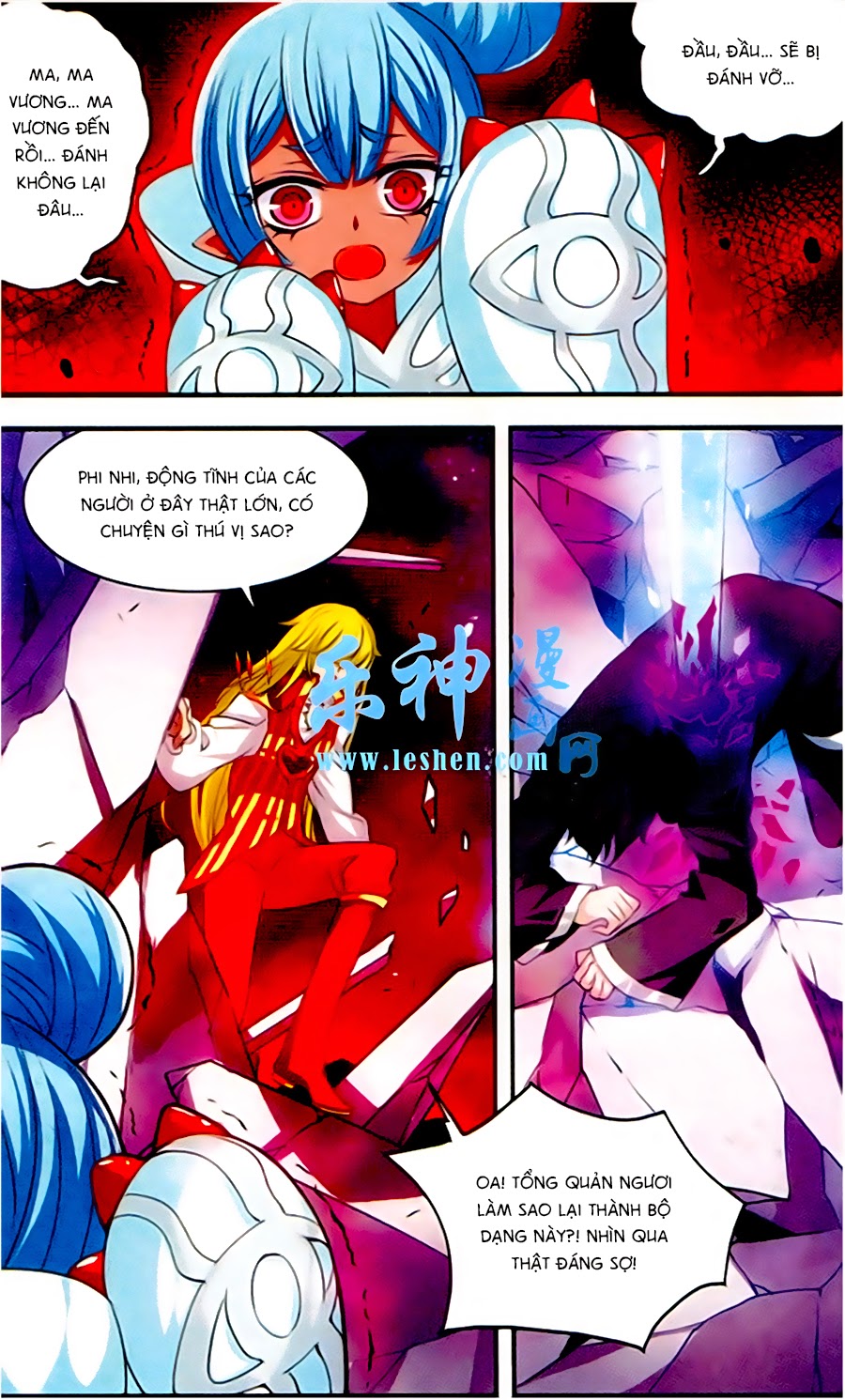 Cố Lên Nào, Đại Ma Vương! chap 130