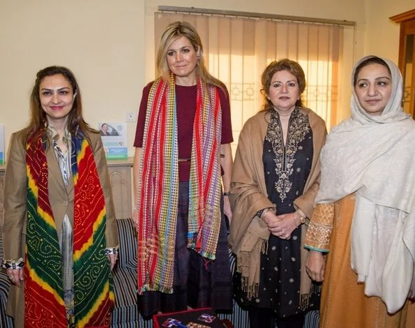 Queen Maxima of the Netherlands visited Benazir Income Support Programme (BISP) in Rawalpindi, Islamabad, Pakistan