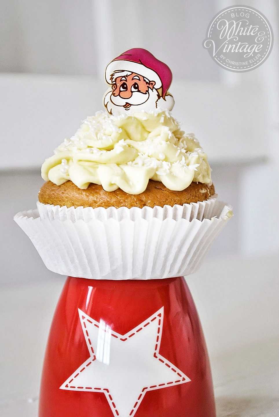 Weihnachtsbäckerei - Rezept Apfelgelee Cupcakes