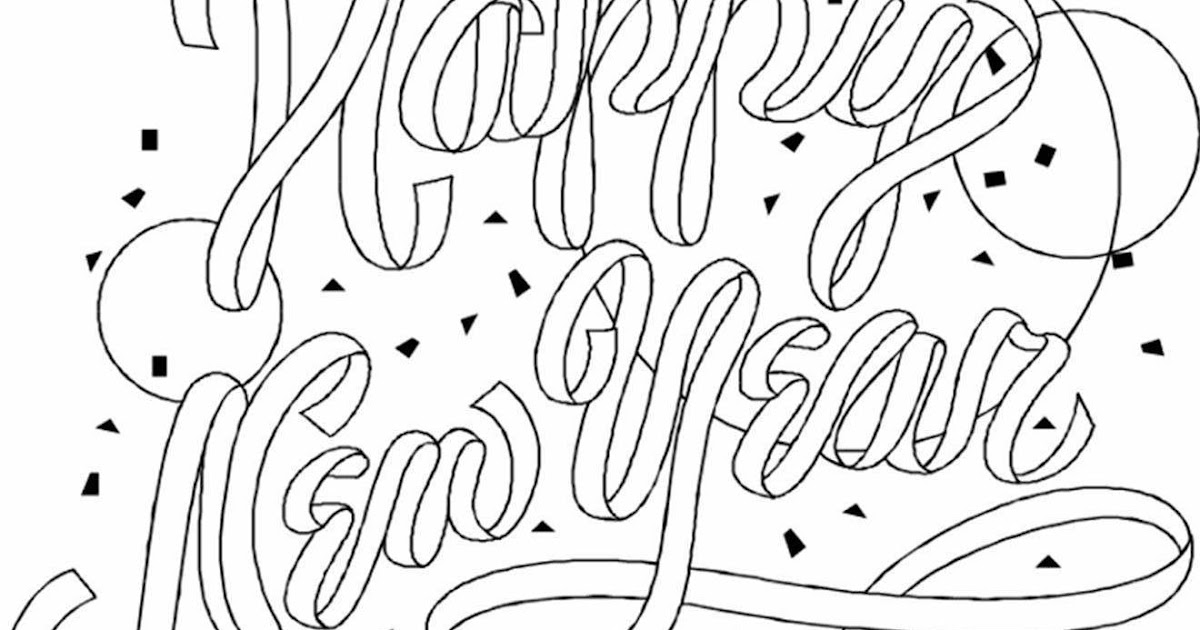 New Year Cards Printable New Year - Printable New Year Cards